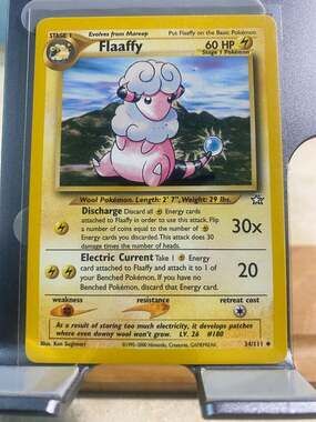Pokemon Card Neo Genesis Flaaffy 34/111
